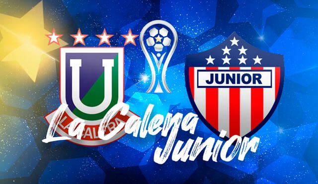 La Calera vs. Junior por la vuelta de octavos de la Copa Sudamericana 2020.