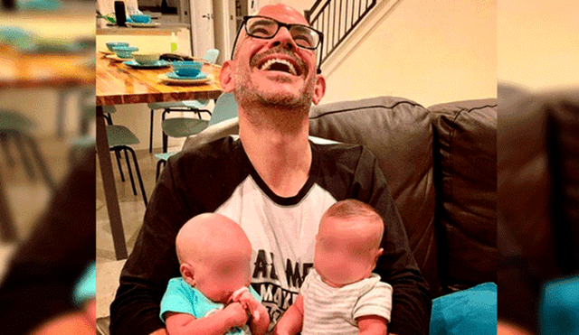 Ricardo Morán es sorprendido por su bebé en el primer Día del Padre [VIDEO]