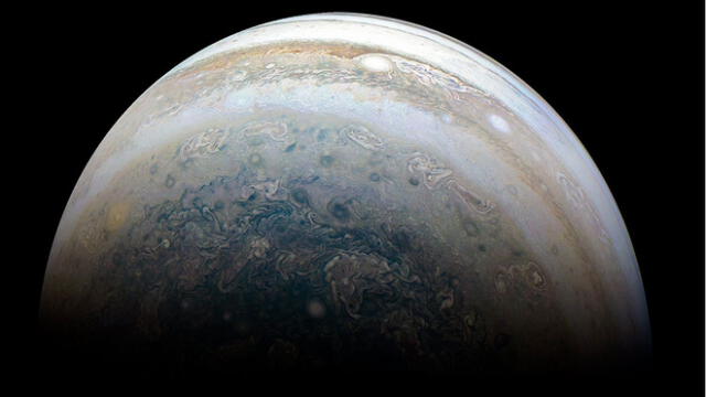 NASA comparte fotos de las nubes de Júpiter y los detalles causan asombro [FOTO] 