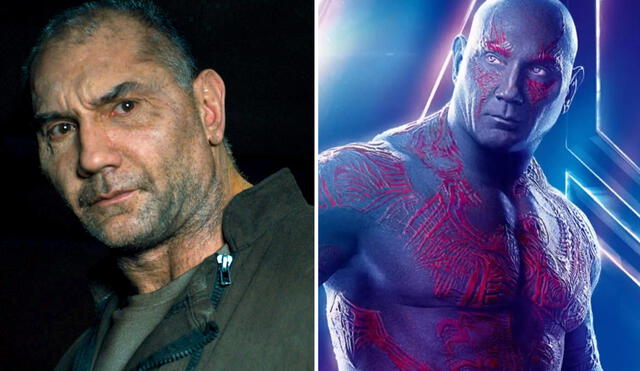 Dave Bautista debutó como Drax en "Guardianes de la galaxia" de 2014. La tercera entrega de la saga cerraría el paso del actor por el UCM. Foto: composición LR/Warner Bros./Marvel Studios