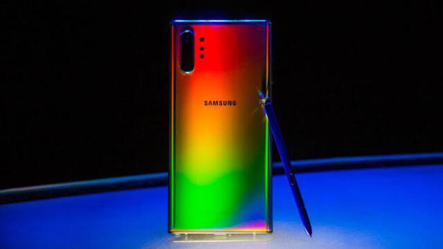 El Samsung Galaxy Note 10+ se ubica en la sexta posición del ranking.