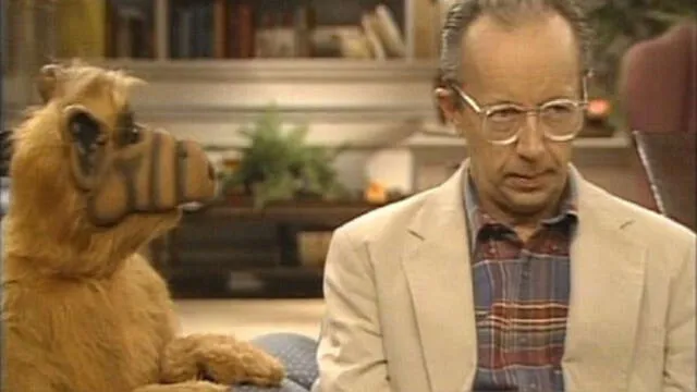 Max Wright y Alf, la mala relación que nadie imaginó - Crédito: NBC