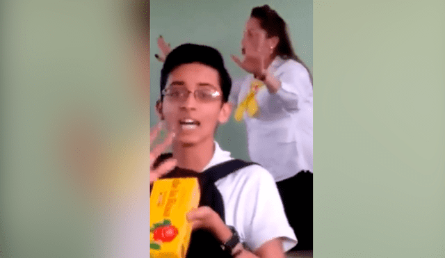 Facebook viral: alumno sorprende con truco que usa para vender golosinas en plena clase [VIDEO]