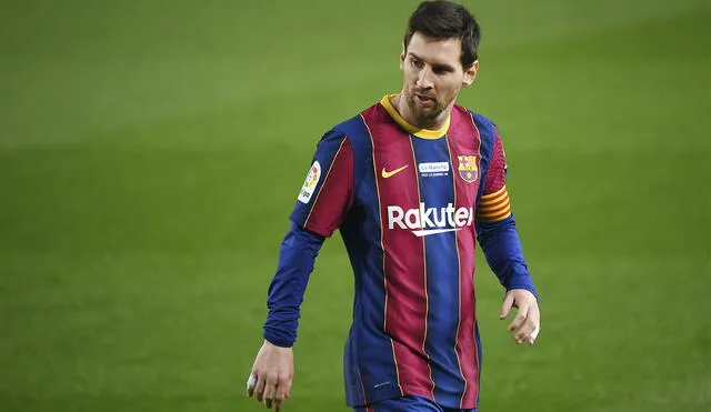 Lionel Messi habló sobre la actualidad de Barcelona. Foto: AFP