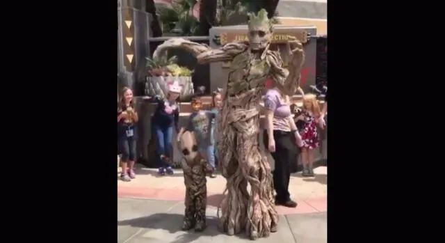 En Instagram, baile de Groot y 'baby' Groot causa sensación en redes [VIDEO]