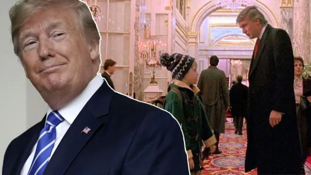 Donald Trump y el cameo que tuvo en Mi pobre angelito 2 - Fuente: difusión