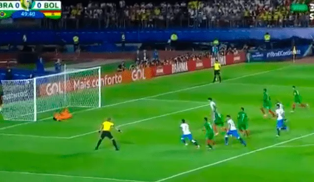 Brasil vs Bolivia: Coutinho abrió el marcador de tiro penal [VIDEO] 