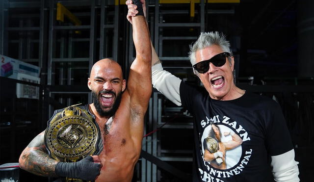 Ricochet es por primera vez campeón Intercontinental de la WWE. Foto: WWE