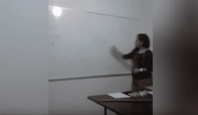 Vía YouTube : Estudiante filma a fantasma en pleno salón de clase [VIDEO]