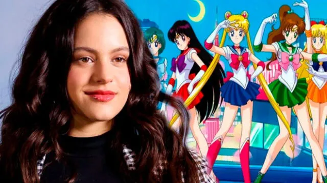 Rosalía, Sailor Moon, Instagram