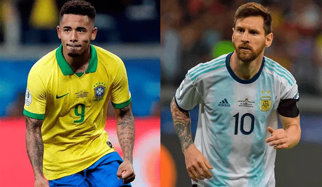 Sigue aquí EN VIVO Argentina vs. Brasil, clásico sudamericano en semifinales de la Copa América 2019. | Foto: AFP