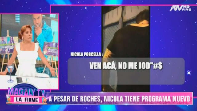 Magaly Medina indignada por programa de Nicola Porcella