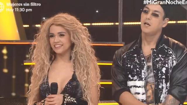 “El artista del año”: Mayra Goñi sorprendió al jurado con imitación de Shakira