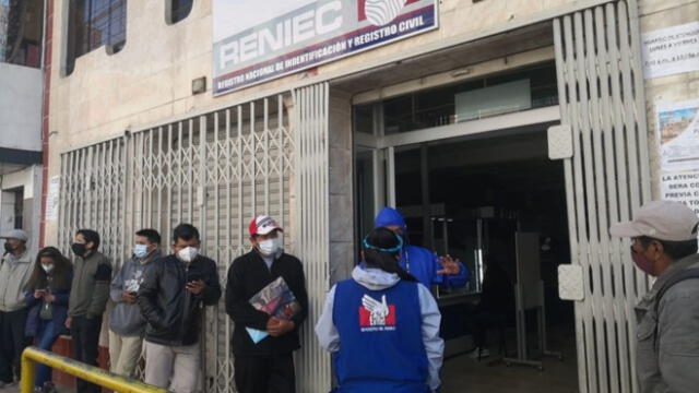 Reniec habilitó otros espacios para la entrega de documentos en Puno y Juliaca. Foto: Defensoría del Pueblo