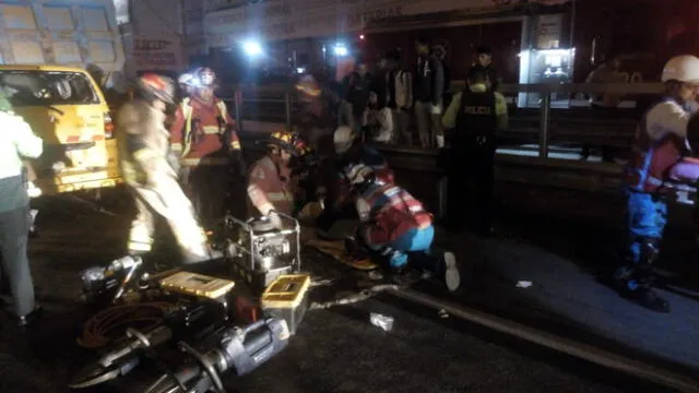Lurín: accidente vehicular en Panamericana Sur deja cinco muertos [FOTOS y VIDEO]