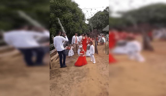 YouTube: Novia tuvo singular transporte para llegar a su boda [VIDEO]