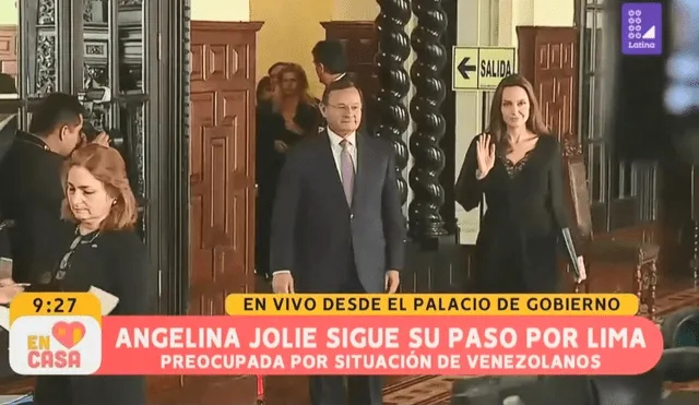Angelina Jolie visita por sorpresa la frontera entre Colombia y Venezuela