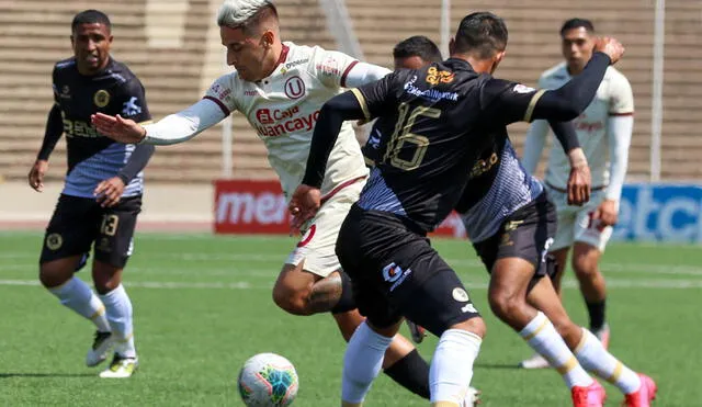 Universitario y Cusco FC juegan en el estadio de la universidad San Marcos. Foto: Liga 1
