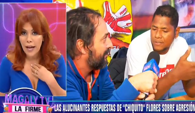 Magaly Medina enfurece con 'Chiquito' Flores por amenaza al 'Loco' Wagner [VIDEO]