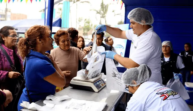 Venderán una tonelada de pescado a precios de promoción en Villa El Salvador