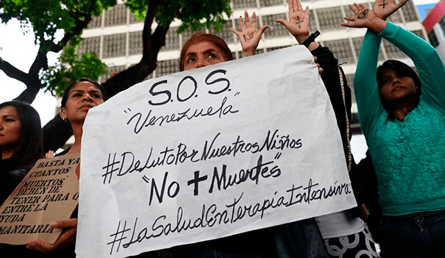 Crisis en Venezuela sentencia a muerte a niños enfermos de un hospital