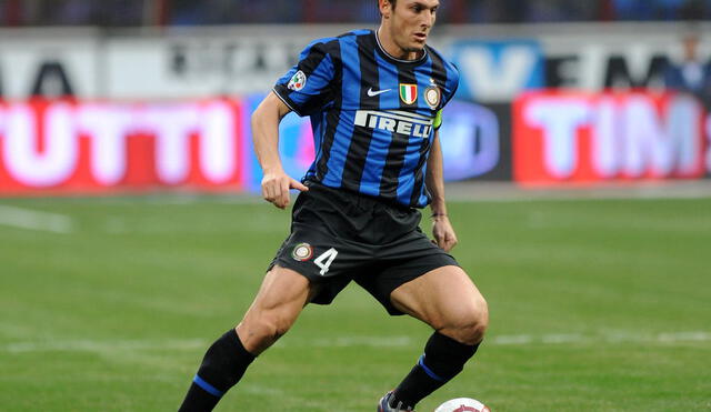 Javier Zanetti se retiró a los 40 años de edad con camiseta del Inter de Milán. (Foto: AFP)