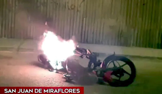 Moradores denunciaron que robos son constantes en San Juan de Miraflores. Foto: captura de América TV