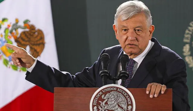 El presidente de México, Andrés Manuel López Obrador (AMLO), invitó a sus opositores a plantear un referéndum para su destitución. Foto: AFP / Herika Martínez.