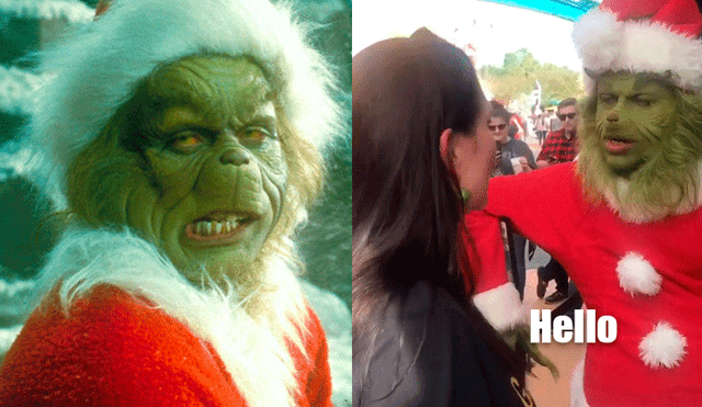 Facebook: Grinch recibe peculiar regalo por Navidad y su reacción cautiva en las redes [VIDEO]