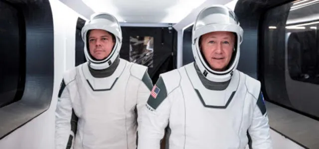 Doug Hurley y Bob Behnken son los astronautas del Crew Dragon. (Foto: AP)