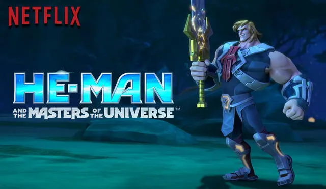 Una nueva serie de animada de He-Man se estrenará en en Netflix. Foto: Netflix