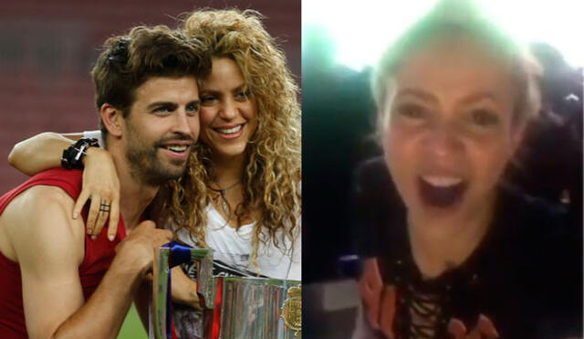 La eufórica celebración de Shakira luego del pase de Barcelona a cuartos de Champions League | VIDEO