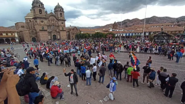 Ronderos llegaron a Cusco este miércoles. Foto: La República