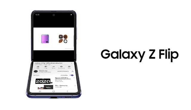 YouTube y Google Duo reciben una interfaz optimizada que se adapta al Galaxy Z Flip.