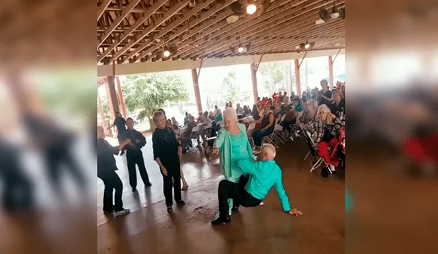 Facebook viral: pareja de ancianos sorprende en evento al bailar 'Con Calma' de Daddy Yankee [VIDEO] 