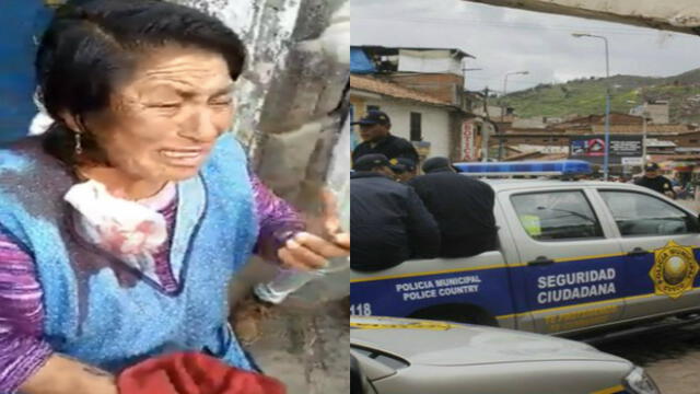 Facebook: Anciana recibe brutal golpiza por serenos del Cusco [VIDEO]