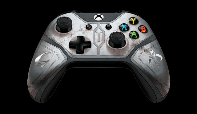 El mando de Xbox con diseños de The Mandalorian es de Xbox One, pero será compatible con Xbox Series X y Xbox Series S. Foto: Microsoft