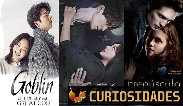 Te presentamos una lista de guiños de Tale of the nine tailed a Goblin y Crepúsculo. Foto: Composición / tvN / Hancinema