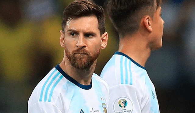 El argentino quedó fuera de la pelea por el título de la Copa América 2019. Créditos: AFP