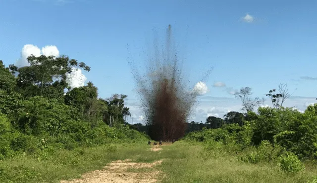 Destruyen pistas de aterrizaje clandestinas en la selva central [VIDEO]