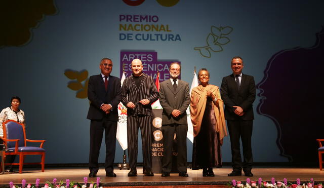 Susana Baca, Óscar Naters y el MALI recibieron Premio Nacional de Cultura 