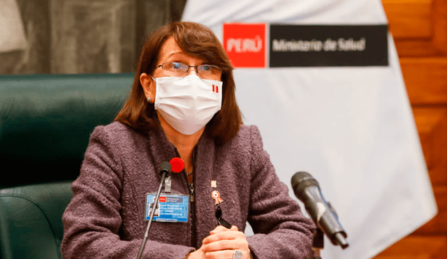 Pilar Mazzetti, Ministra de Salud. Foto: Twitter