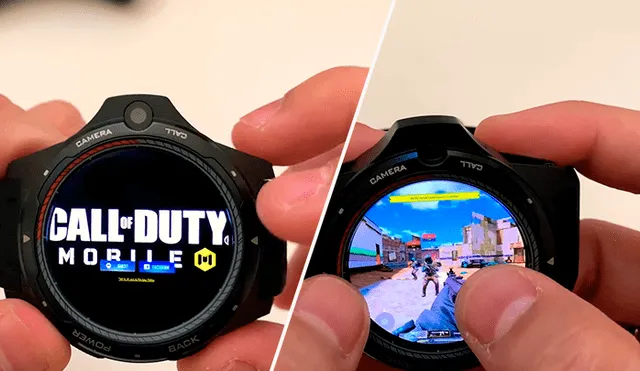 Usuario logra correr Call of Duty Mobile en su smartwatch.