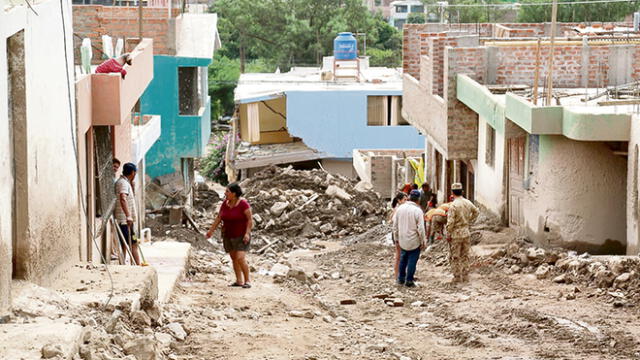 Más de 1.500 damnificados en Moquegua, Arequipa y Tacna por huaicos