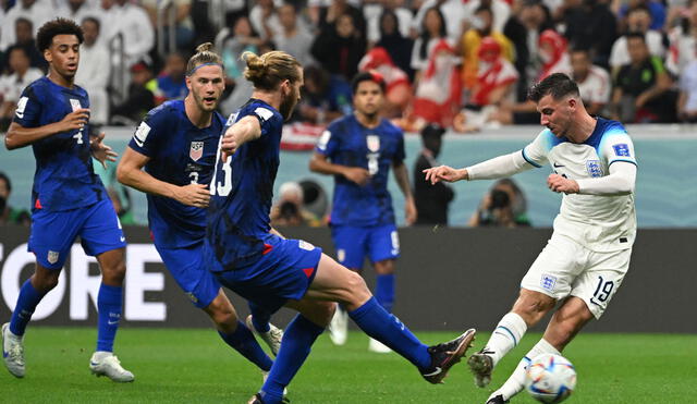 Inglaterra vs. Estados Unidos buscan un triunfo para clasificar a la siguiente ronda. Foto: AFP
