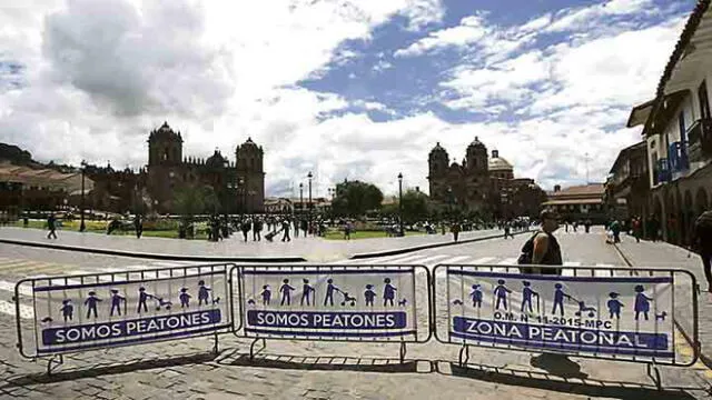 Alcalde de Cusco Víctor Boluarte decidirá en 100 días si reabre Plaza Mayor
