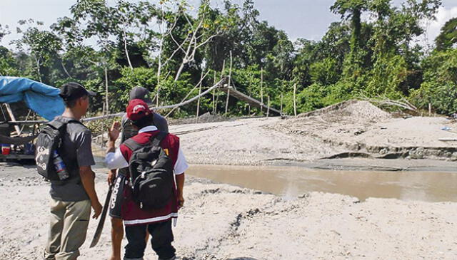 Amazonas: Mineros ilegales amenazan a alcalde y subprefecto