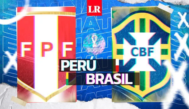 Perú y Brasil juegan este martes en Lima por la fecha 2 de las Eliminatorias Qatar 2022. Foto: Composición de Fabrizio Oviedo / La República