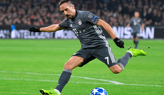 Franck Ribéry terminará su carrera en Asia, asegura medio alemán