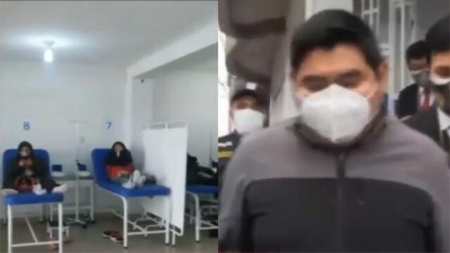 Estudiante fue detenido en flagrancia por el delito de ejercicio ilegal de la Medicina. (Foto: Captura de video / Latina Noticias)